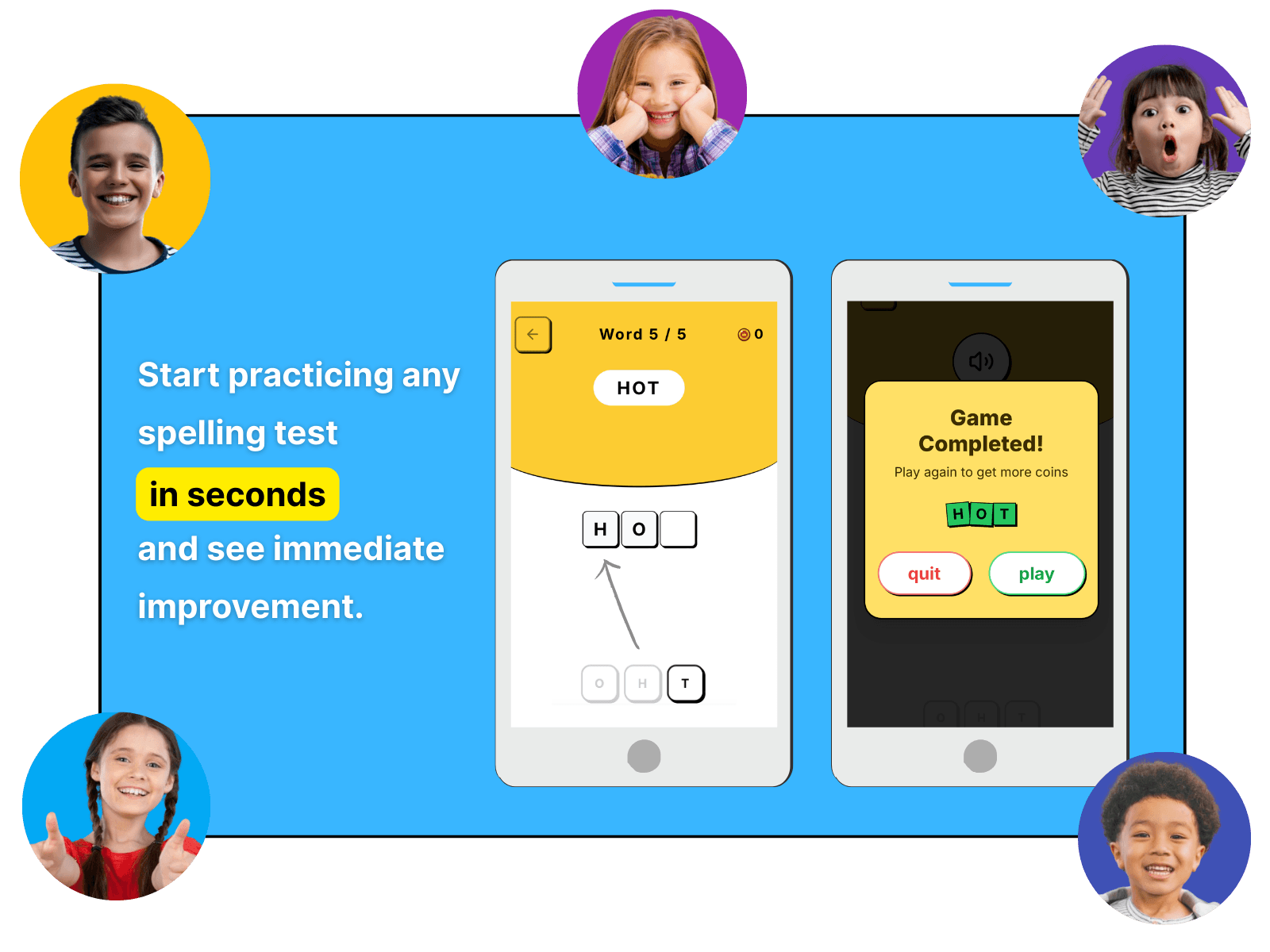 Spelling Joy App Demo