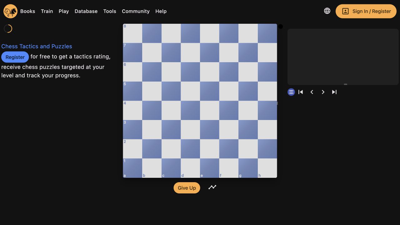 ChessTempo screenshot