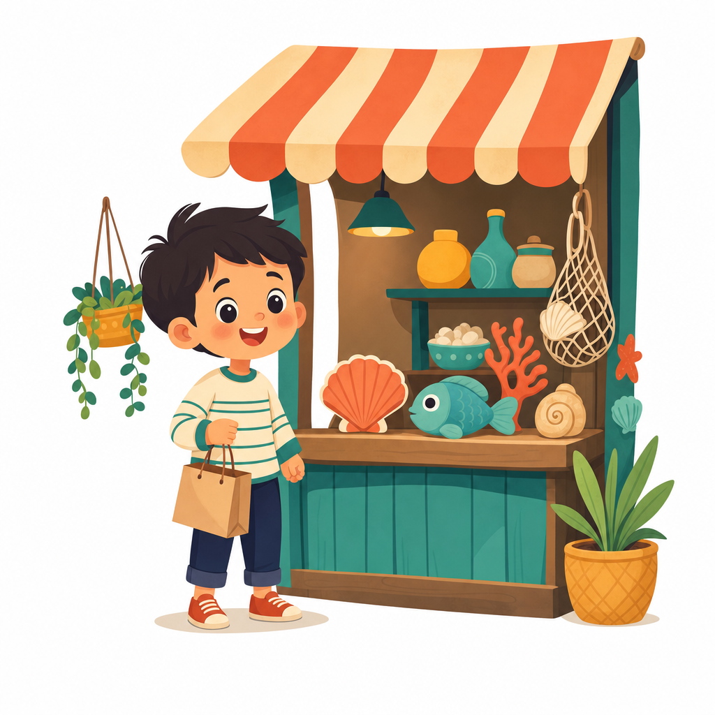 Chad and the Shop — story illustration