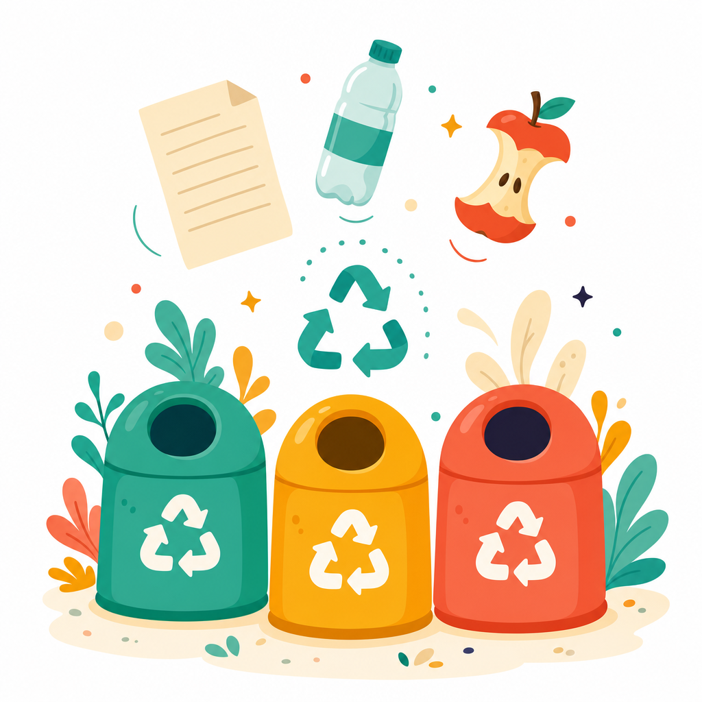 Our School's Recycling Program — story illustration